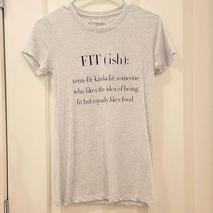 Kittenish Fit(ish) Short Sleeve Size Small Tee
